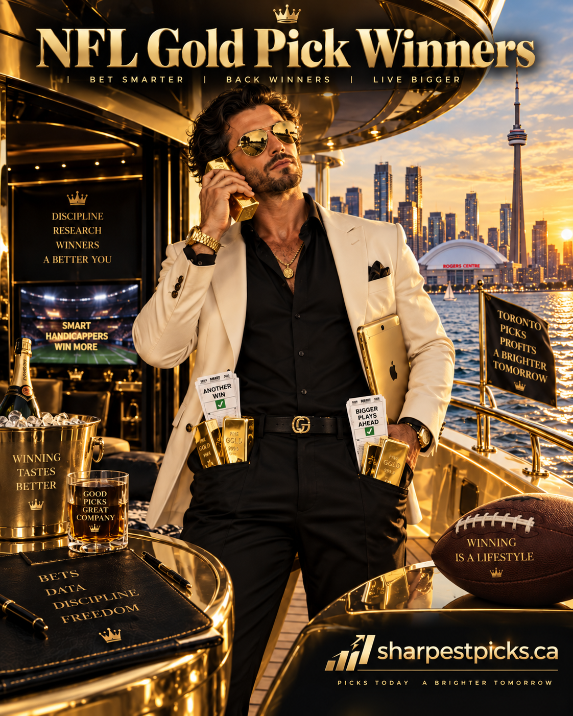 NFL Gold Pick Winners — SharpestPicks.ca: bet smarter, back winners, live bigger